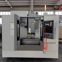 Penjualan Langsung Pabrik Mesin Milling Berkualitas Tinggi VMC7124 Pengontrol Fanuc 3/4/5-axis Mini CNC Milling Machine Center