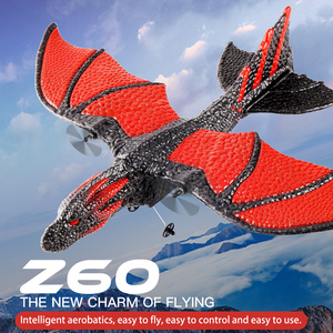 Avion télécommandé FPV 3 canaux Z60, dinosaure, dragon de feu, pterosaure, modèle d'avion à voilure fixe RC, mousse EPP, batteries, chargeur - Product Image 5