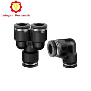 Raccord de tube en <span class=keywords><strong>plastique</strong></span> à emboîtement rapide pour tuyau d'air, raccord de tuyau noir, fabricant de raccords pneumatiques, connecteur de tube carré - Product Image 4