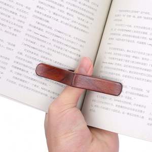 Porte-livre personnalisé <span class=keywords><strong>en</strong></span> bois naturel pour les amateurs de livres - Product Image 2