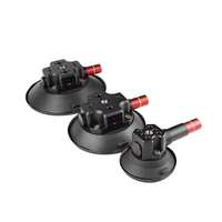 Support de caméra de voiture portable à ventouse en alliage d'aluminium, fixation rapide, capacité de charge 3-6 pouces 50-70 kg, OEM ODM