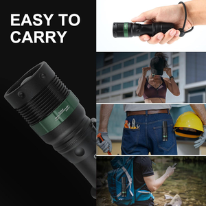 Signal Traffic Wand Safty XPE <span class=keywords><strong>Linterna</strong></span> LED Modo intermitente rojo Correa de muñeca Clip de cordón Acabado naranja para tráfico en carretera al aire libre - Product Image 5