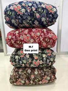 ผ้าเรยอน Challis ผ้าพิมพ์ดิจิตอลผ้าเรยอนนุ่มผสมเส้นใยสังเคราะห์สำหรับเสื้อผ้าชุดสูท - Product Image 3