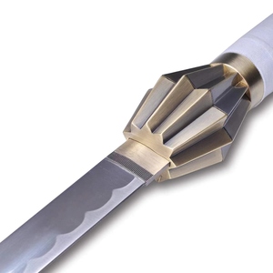 Vente chaude 108cm 1.3kg Anime <span class=keywords><strong>Bleach</strong></span> <span class=keywords><strong>Zaraki</strong></span> Kenpachi Zanpakuto Épée Katana Jouet Épée pour Cosplay Collection Cadeau - Product Image 4