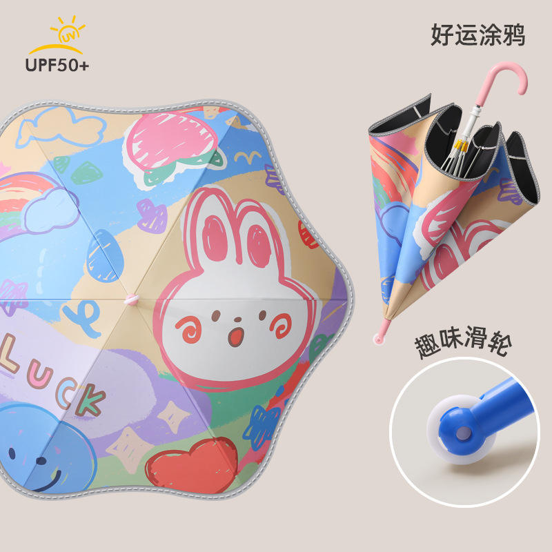 Bonne chance graffiti fun poulie