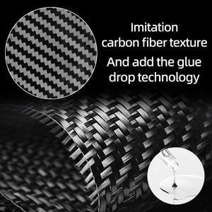 Anschnallgurt-Alarmstopper aus Metall mit Karbonfaser-Textur, Sicherheitsgurt-Clip und Gurtalarm-Unterdrücker für alle Automodelle - Product Image 3