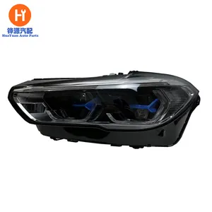 Factory wholesale car LED headlights 22 For BMW X5 lighting system G05 laser headlights Original matrix projector LED headlights