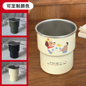 Lindo Portacepillos de Dientes de Acero Inoxidable con Diseño de Dachshund, Color Personalizado, para Uso en el Baño del Hogar - Product Image 1