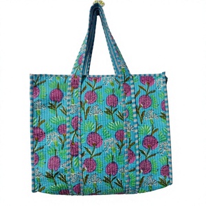 Bolso Tote de Algodón Bordado Estilo Bohemio con Paneles y Cierre de Cremallera para Uso Diario Barmer Craft House - Product Image 4