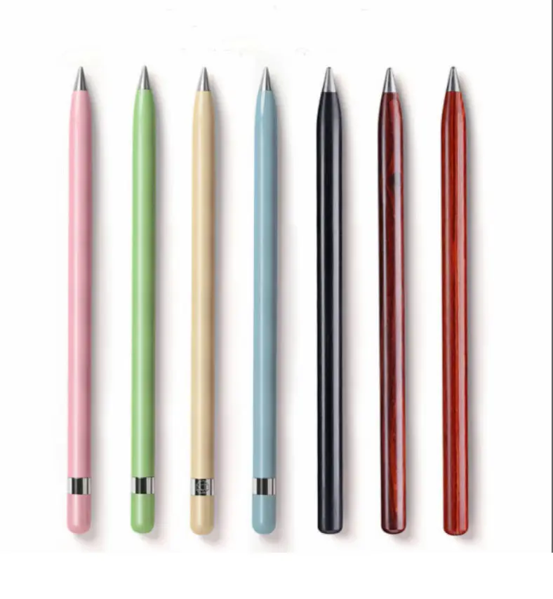 مخصص صديقة للبيئة الأبدية قلم رصاص معدني دائم Deathless الأبدية الكتابة القلم قلم حبر خشبي للأبد قلم رصاص