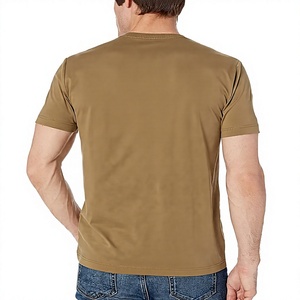 เสื้อยืดคอกลม แขนสั้น ทรงปกติ ผ้าเจอร์ซีย์ 210 GSM ย้อมสีพื้น  รับสกรีนโลโก้เองได้  ยูนิเซ็กซ์ ผ้าฝ้าย 100% เนื้อผ้าหนา - Product Image 2