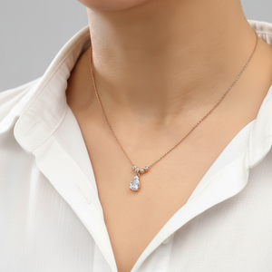 Collar con colgante fino Alk1646 para mujer, Turquía - Product Image 2