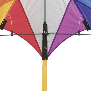 HQ Sport Stunt Kite Calypso II Rainbow Wingspan (Detalles) 1100mm Velocidad del viento idoneidad 2-5 BFT (940910594312) - Product Image 2