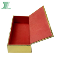 Boîte cadeau en forme de barre d'or brillante en papier, taille personnalisée, pour bonbons, chocolats, mariage, boîte à trésor en forme de brique dorée pour casino, fête d'anniversaire