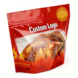Bolsa de Embalaje Personalizada para Pollo Asado Entero, con Cierre Hermético para Microondas, para Comida Caliente de Rotisserie - Product Image 3