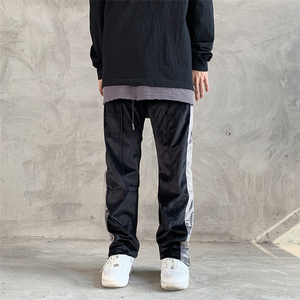 QYOURE Custom uomo grande <span class=keywords><strong>velluto</strong></span> <span class=keywords><strong>pantaloni</strong></span> tuta uomo in <span class=keywords><strong>velluto</strong></span> <span class=keywords><strong>pantaloni</strong></span> - Product Image 3