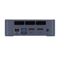 Pengiriman AS BOSGAME B95 Mini PC Intel 16GB DDR4 RAM 512GB M.2 SSD Dual untuk HDMI Tipe-C 4K WiFi 5 DDP ke AS