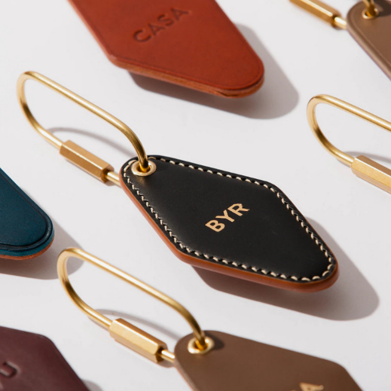 Travel Gift Fashion Oval Key Ring