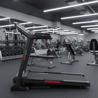 Caminadora Plegable Portátil para el Hogar, Motor de 2.0HP, Pantalla LCD, Inclinación Automática, Ecológica, 120kg, Ejercicio, Fisicoculturismo, MOQ 56 Piezas
