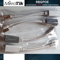 Injecteur PoE Gigabit LAN RBGPOE avec ports Full-Duplex/Half-Duplex pour 8 Routeurs sur Switches Réseau Ethernet