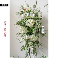 Boules de fleurs artificielles en soie pour centres de table de mariage, décoration florale pour banquets, propositions de mariage, réceptions et événements