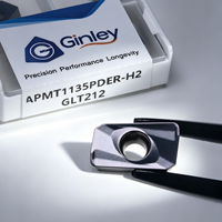 Plaquettes de fraisage en carbure de tungstène APMT1604PDER APMT11355PDER M2 H2, inserts de fraisage CNC à alimentation rapide APMT1604 APMT1135 APMT