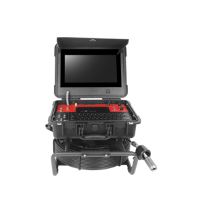 Caméra d'<span class=keywords><strong>Inspection</strong></span> de Canalisations Vicam Portable 1080p, <span class=keywords><strong>Endoscope</strong></span> de Drainage avec Câble en Fibre de Verre de 7 mm à Nivellement Automatique - Product Image 4