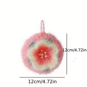 Nuovo Panno per Lavare i Piatti a Forma di Piccolo Fiore, Appendibile Senza Danneggiare la Pentola o Macchiare l'Olio. <span class=keywords><strong>IT</strong></span> è un prodotto per la pulizia meraviglioso - Product Image 5