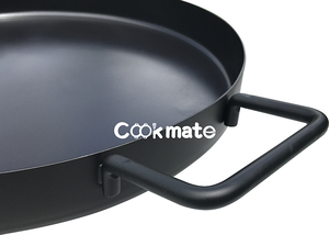 fundición de coreano antiadherente de cerámica de utensilios de cocina ronda Fry Pan con las piernas al aire libre <span class=keywords><strong>Camping</strong></span> - Product Image 2