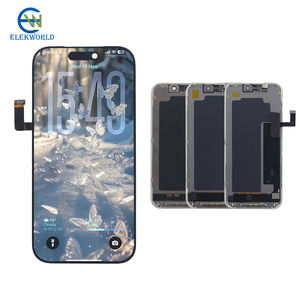 หน้าจอ LCD ทดแทน OEM แบบนิ่มและแข็ง OLED สำหรับ <span class=keywords><strong>iPhone</strong></span> 13 <span class=keywords><strong>14</strong></span> 15 16 17 Pro Max 12 Pro <span class=keywords><strong>Move</strong></span> IC จอแสดงผลโทรศัพท์พร้อมชุดประกอบ - Product Image 1
