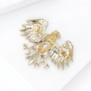 Fábrica Spot Atacado 3PCS Europeu e Americano Personalizado Retro Esmalte Drip Oil <span class=keywords><strong>Eagle</strong></span> Men's Broche - Product Image 6