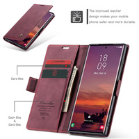 Étui de téléphone portefeuille premium avec fentes pour cartes pour Samsung S22 S23 S24 S25 S26 Ultra A57 A37 A55 A54 A56 A536, en cuir PU rétro