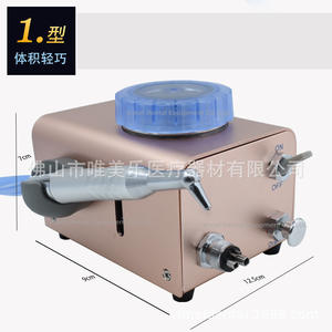 Small Dental Oral Air <b>Polisher</b> with Non-Clogging Fine Powder Includes Polishing Scaler and Air Polishing Powder Metal Material - Product Image 3