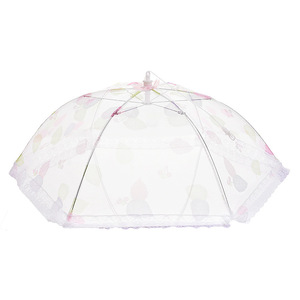 <b>Foldable</b> Mesh Food Cover Irregular Shape Reusable For Home Dining <b>Tables</b> Keeps Away Flies And Dust Bohemian Design Style - Product Image 4
