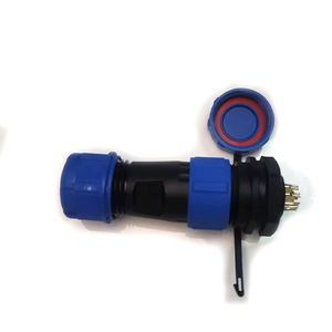 Коннектор <span class=keywords><strong>Weipu</strong></span>, промышленный DIN-разъем, солнечная пластиковая мощность Sp11, 13, 17, 19, 21, 29, авиационный водонепроницаемый разъем IP68 - Product Image 4