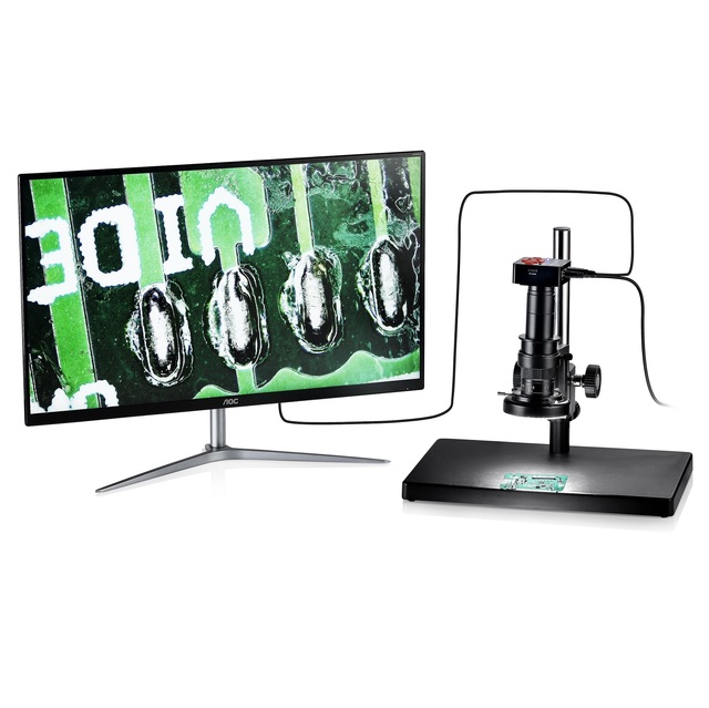 C Mount 16MP 135X 60 Fps Digital Industrial Video Camera hdmi Microscope for hdmi Monitor