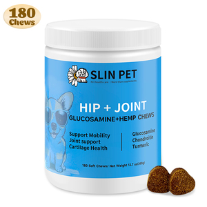 Suppléments nutritionnels pour les hanches et les articulations des animaux de compagnie avec <span class=keywords><strong>glucosamine</strong></span> et MSM pour soutenir la mobilité dans OEM/ODM de chiens à mâcher - Product Image 1