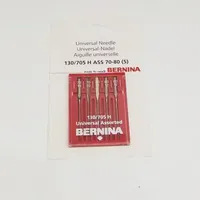 Aiguilles originales pour machine à coudre Bernina Aiguille universelle pour jersey/broderie Aiguille pour jean 130/705 H
