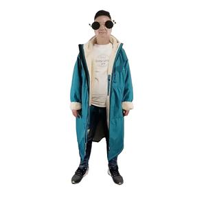 Traje <span class=keywords><strong>de</strong></span> baño <span class=keywords><strong>de</strong></span> playa <span class=keywords><strong>para</strong></span> niños adultos OEM <span class=keywords><strong>de</strong></span> fábrica, traje <span class=keywords><strong>de</strong></span> baño, Poncho cambiante reciclado, bata <span class=keywords><strong>de</strong></span> cambio impermeable - Product Image 3