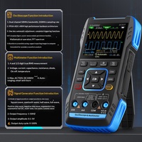FNIRSI New Upgrade 2C53T High-Speed Dual Channel 50M Digital Oscilloscope Multimeter Signal Generator