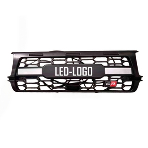 Grille avant noir mat pour Land Cruise 80 Accessoire tout-terrain Grilles de voiture extérieures automobiles sans LED LC80 - Product Image 2