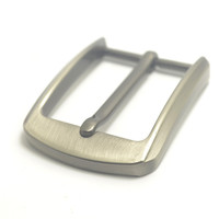 Boucles de ceinture rectangulaires en alliage de zinc personnalisées de haute qualité, 35 mm, vente en gros