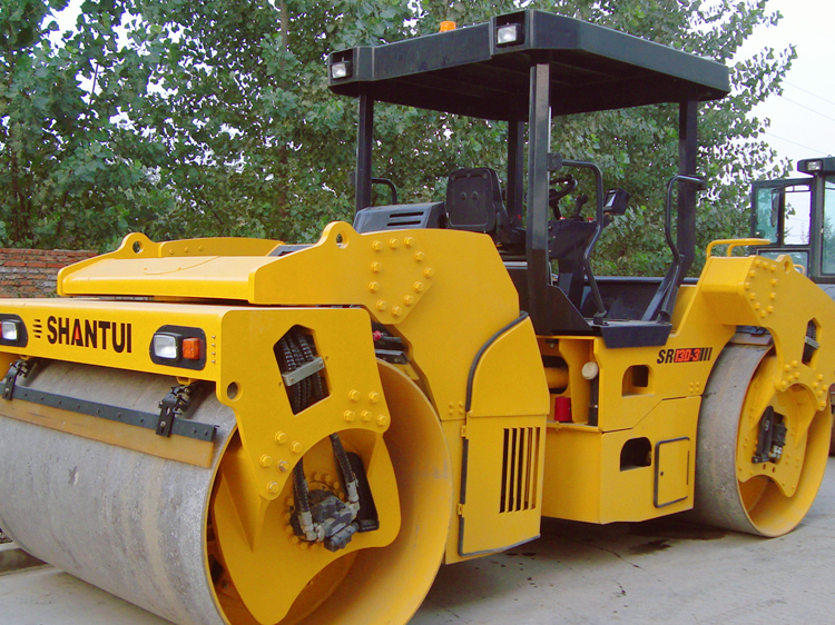 3Ton Shantui Rouleaux Compresseurs SRD03 Double Rouleaux en Stock