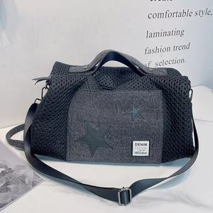 Sac de voyage multifonctionnel en nylon personnalisé en gros, sac à bandoulière unique, sac de voyage et de week-end, design pliable tendance - Product Image 5