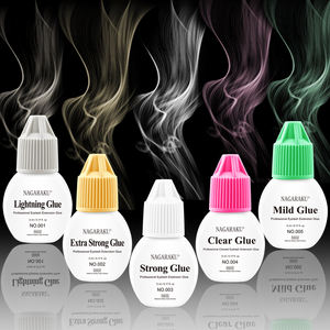 <span class=keywords><strong>NAGARAKU</strong></span>-maquillaje de pestañas, 4 <span class=keywords><strong>pegamento</strong></span> diferente para pestañas, <span class=keywords><strong>pegamento</strong></span> de bajo olor, adhesivo de secado rápido sin olor, ventiladores de conexión - Product Image 1