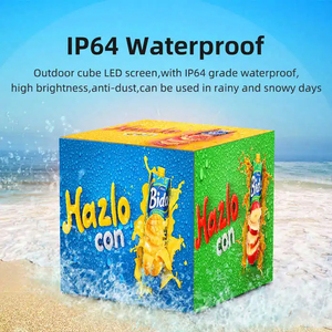 Pantalla LED Cubo Mágico de 5 Caras, Personalizable, Creativa, con Control Wifi, Efecto HD, Publicidad Inteligente, para Exteriores - Product Image 3