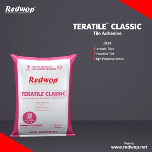 TERATILE CLASSIC Adhesivo de baldosas de cerámica resistente al agua de calidad fuerte para la fijación de baldosas Selladores y adhesivos de productos premium - Product Image 4