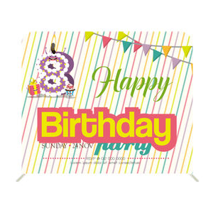 Yüksek kaliteli hızlı hareket gösterisi tam renkli kapalı germe kumaş katlanabilir kurulumu kolay fuar ekranı duvar standı zemin - Product Image 1