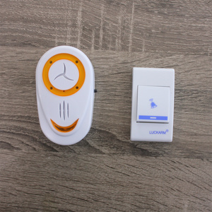 <span class=keywords><strong>Luckarm</strong></span> thiết kế hiện đại 32 Melody Chime không dây Vòng chuông cửa pin Powered với ánh sáng cho nhà khách sạn hoặc căn hộ - Product Image 5