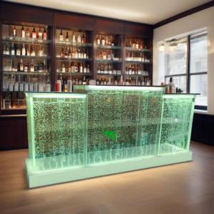 새로운 디자인의 현대적인 발광 수족관 어항 바 카운터 - Product Image 2